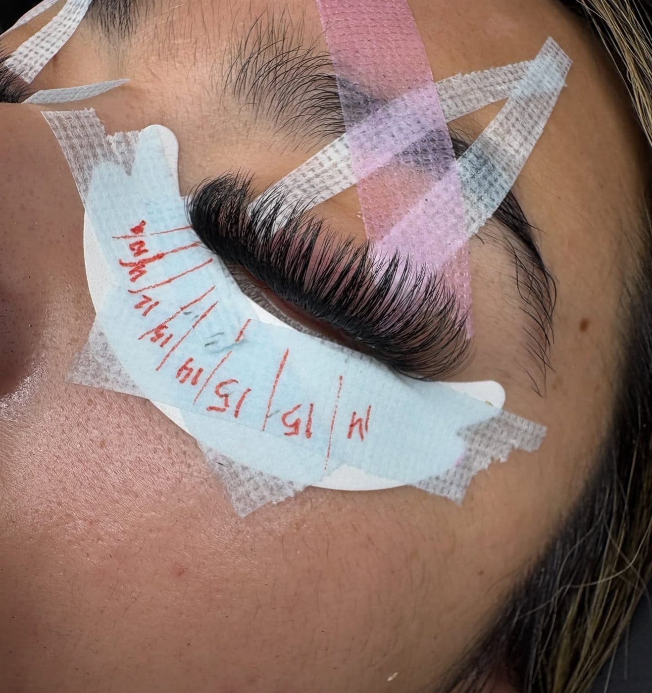 Lash mapping in progress